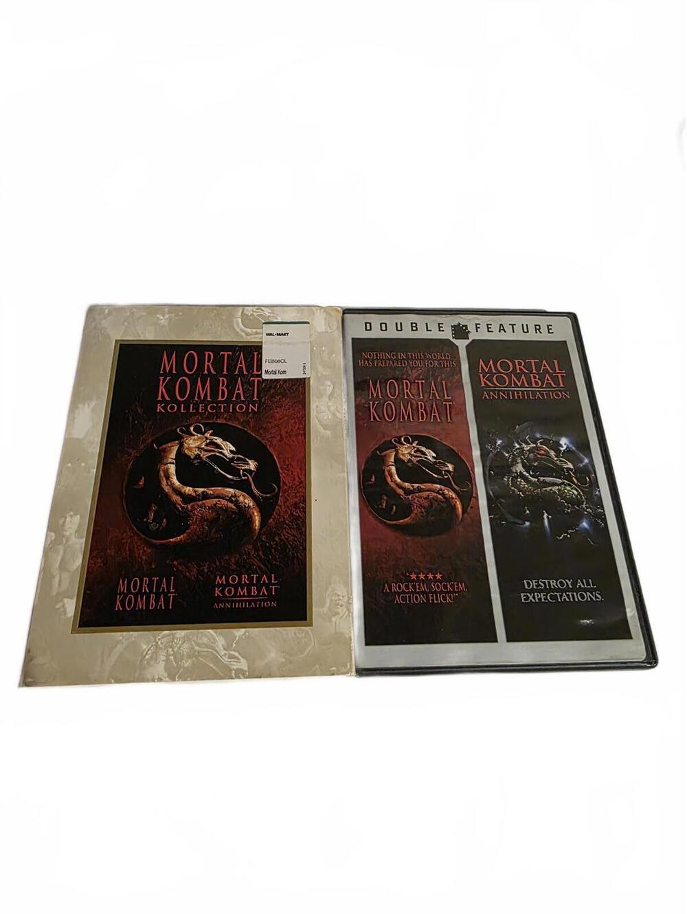 Mortal Kombat Double Feature DVD - Mortal Kombat & Mortal Kombat Annihilation